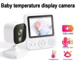 Caméra de surveillance pour Bébé – Ecran d’affichage de la température – audio bidirectionnel – ABM900 – Image 4
