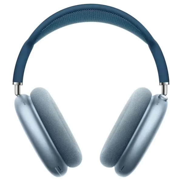 Apple Airpods Max – avec Pochette – Casque circum-aural fermé sans fil – Réduction de bruit active – BT5.0 – Commandes/Micro – Autonomie 20h – Charge rapide – Bleu – Image 3