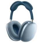Apple Airpods Max – avec Pochette – Casque circum-aural fermé sans fil – Réduction de bruit active – BT5.0 – Commandes/Micro – Autonomie 20h – Charge rapide – Bleu – Image 4