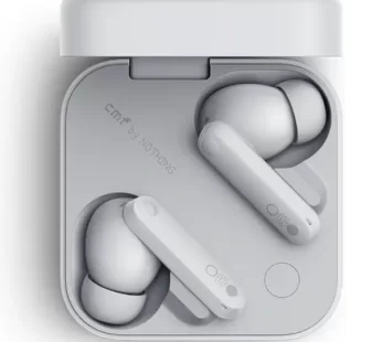 Écouteurs Bluetooth – Nothing CMF Buds Pro 2 – Réduction de Bruit (ANC) – Gris Clair