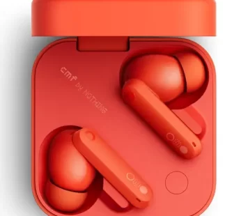 Écouteurs Bluetooth – Nothing CMF Buds Pro 2 – Réduction de Bruit (ANC) – Rouge