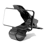 Support de voiture universel pour porte-gobelet avec long bras réglable et berceau rotatif avec bouton de dégagement rapide  Rotation réglable à 360° pour des changements horizontaux et verticaux rapides  Les bras latéraux rembourrés offrent une protection supplémentaire pour vos appareils mobiles  Le bouton de verrouillage et le bouton de libération rapide facilitent le repositionnement. – Image 3