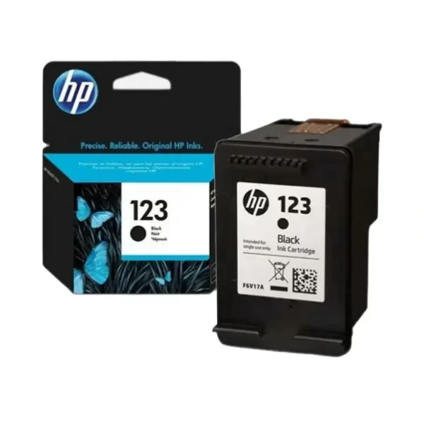 Hp Cartouche D’Encre HP 123 – Noir – D’origine