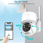 Caméra de surveillance solaire – 360° – Smart PTZ Camera T35 – Image 2
