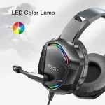 Casque de Jeu Stéréo – Microphone HD – lumières RGB – Yesido EK01 – Image 2