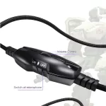 Casque de Jeu Stéréo – Microphone HD – lumières RGB – Yesido EK01 – Image 5