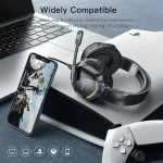 Casque de Jeu Stéréo – Microphone HD – lumières RGB – Yesido EK01 – Image 6