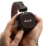 Marshall Major 4 - Casque supra-aural sans fil - Bluetooth 5.0 - Commande/Micro - Autonomie 80h - Design pliable - Marron – Image 2
