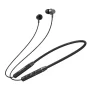 Lenovo QE03 V5.0 Écouteurs Intra-auriculaires Bluetooth sans Fil Stéréo Magnétiques – Noir