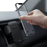 Support voiture Baseus 2en1 – SUYK010001 – pour le cockpit et la grille de ventilation – Noir – Image 11