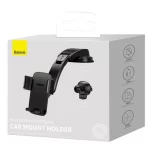 Support voiture Baseus 2en1 – SUYK010001 – pour le cockpit et la grille de ventilation – Noir – Image 5