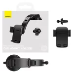 Support voiture Baseus 2en1 – SUYK010001 – pour le cockpit et la grille de ventilation – Noir – Image 4