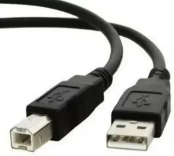 Cable Câble Imprimante – USB – 1,5M – Noir