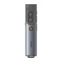 Télécommande Baseus Orange Dot multifonctionnelle pour présentation, avec pointeur laser rouge – WKCD020013 – Gris