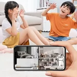 Caméra de vidéosurveillance intelligente – Robot intelligent rotatif – caméra IP sans fil – suivi automatique – WiFi -YH-XM-A11DCL – Image 3