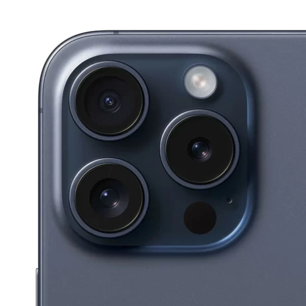 Apple iPhone 15 Pro 128 Go – 5G-LTE IP68 Dual SIM – iOS 17 – Titane Bleu – Garantie 2ans + Adaptateur Apple Offert – Image 3