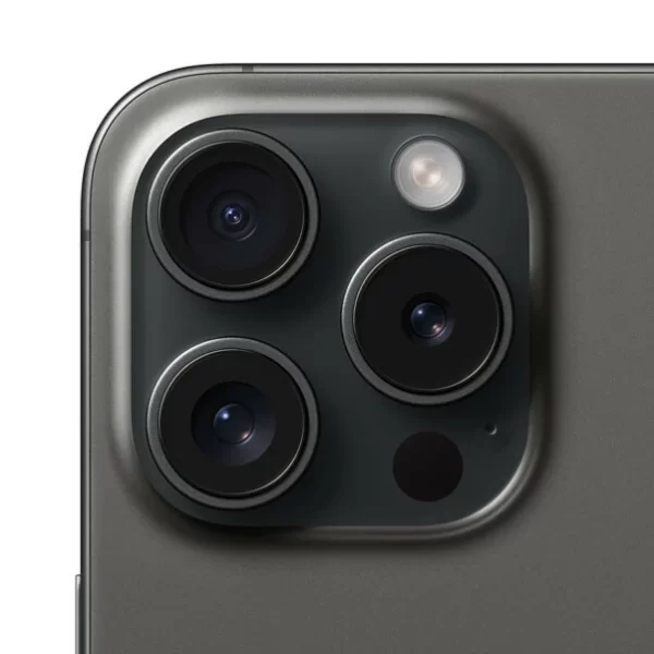 Apple iPhone 15 Pro 128 Go – 5G-LTE IP68 Dual SIM – iOS 17 – Titane Noir – Garantie 2ans + Adaptateur Apple Offert – Image 3