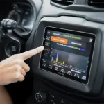 Green Lion – Écran Tactile Portable Sans Fil Carplay/Android Auto – Noir – Image 2